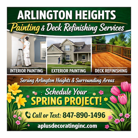 Arlington Heights Painting & Deck Refinishing Services